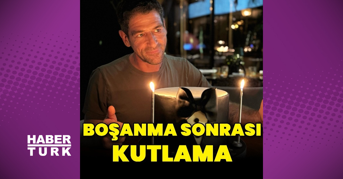 Cemal Hünal’dan boşanma sonrası kutlama