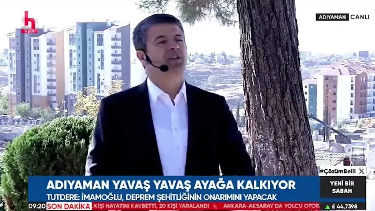 CHP’li başkandan Halk TV’de Bakan Kurum’da teşekkür: Murat Kurum sağ olsun hep yanımızda