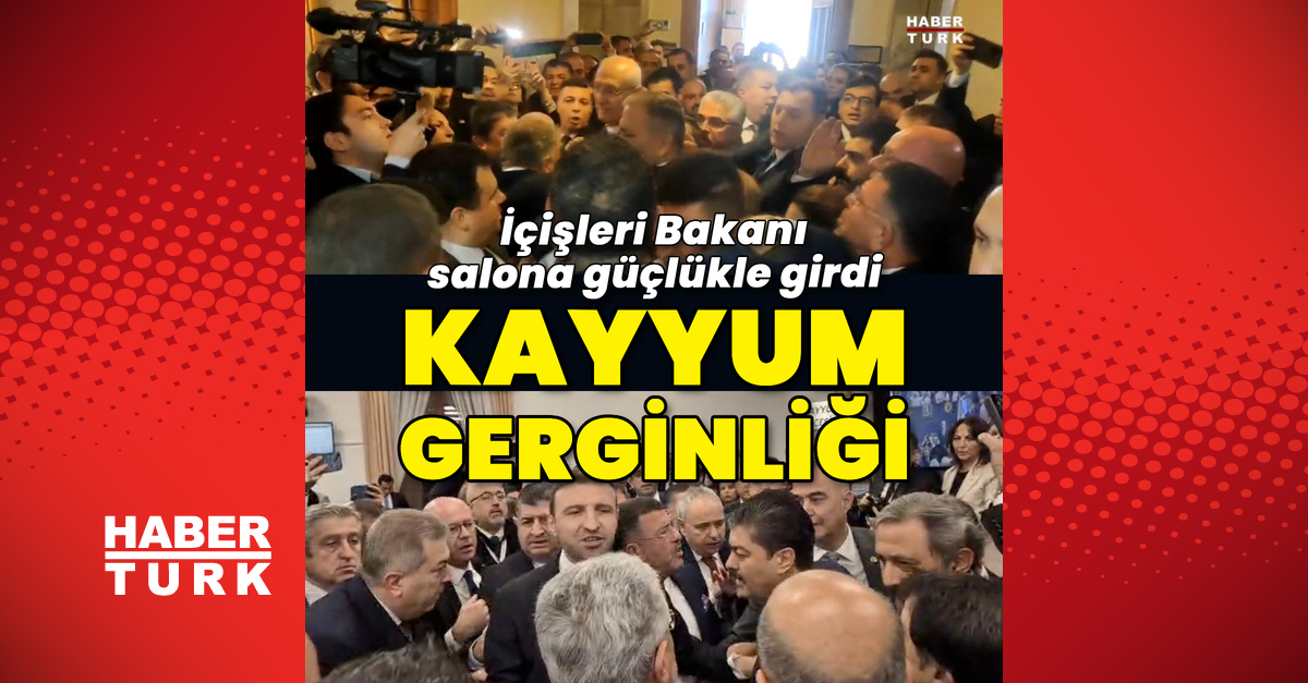 İçişleri Bakanlığı bütçe görüşmelerinde kayyum gerginliği