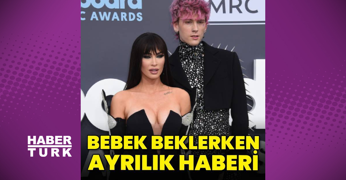 Bebek bekleyen Megan Fox ile Machine Gun Kelly’den ayrılık haberi: Aldatma iddiasına yalanlama