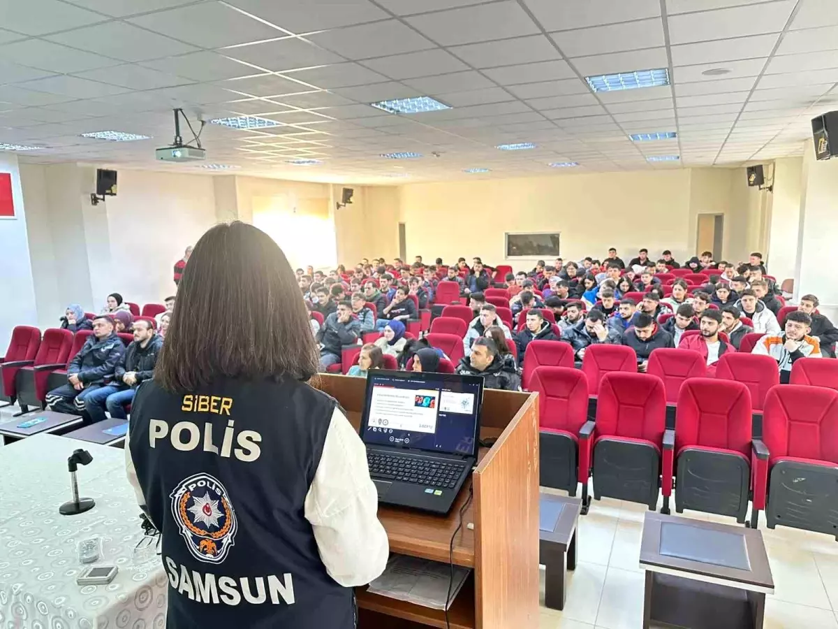 Samsun’da Öğrencilere Siber Güvenlik Eğitimi